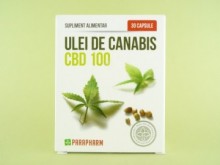 Ulei de canabis CBD 100 (30 de capsule)