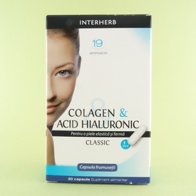 Colagen & acid hialuronic BGB INTERHERB (30 de capsule)