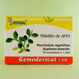 Mladite de afin - gemoderivat  HOFIGAL (30 de monodoze x 1,5 ml)