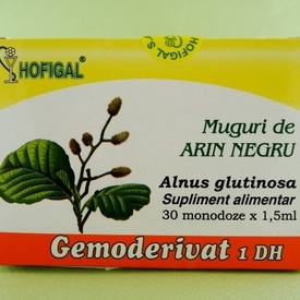 Muguri de arin negru - gemoderivat HOFIGAL (30 de monodoze x 1,5 ml)