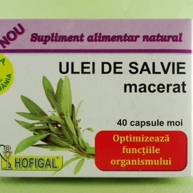 Ulei de salvie macerat HOFIGAL (40 de capsule moi)