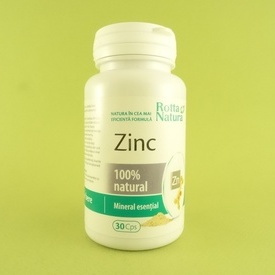 Zinc natural ROTTA NATURA (30 de capsule)