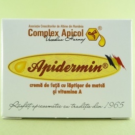 Apidermin crema de fata cu laptisor de matca si vitamina A  COMPLEX APICOL (30 ml)