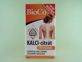 Calciu citrat + vitamina D3    BIOCO  MAGYARORSZAG Kft. (90 de tablete)