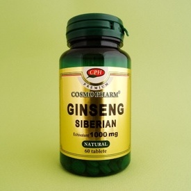 Ginseng siberian 1000 mg COSMO PHARM (60 tablete)