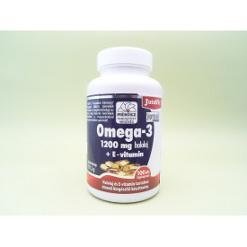 Omega-3 ulei de peste 1200 mg + vitamina E JutaVit JUVAPHARMA Kft. (100 capsule)