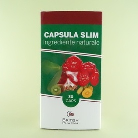 Capsula SLIM  BRITISH PHARMA (30 de capsule)