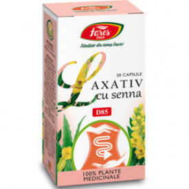 Laxativ cu senna FARES (30 de capsule)