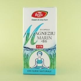 Magneziu marin + B6   FARES  (30 de capsule)