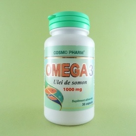 Omega 3 Ulei de somon 1000 mg  COSMO PHARM (30 capsule)