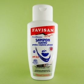 Sampon nutritiv pentru cresterea parului FAVISAN (200 ml)