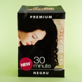 Vopsea de par Premium negru SONIA HENNA (60 g)