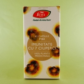 Imunitate cu 7 ciuperci FARES (63 de comprimate)