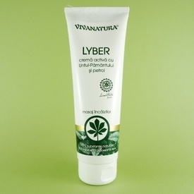 LYBER crema activa cu untul-pamantului si petrol VIVANATURA (250 ml)