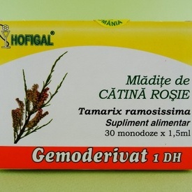 Mladite de catina rosie - gemoderivat HOFIGAL (30 de monodoze x 1,5 ml)