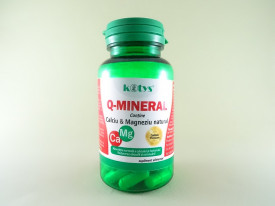 Q-MINERAL Calciu si Magneziu natural KOTYS (60 cps)