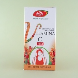 Vitamina C naturala FARES (60 de comprimate masticabile)