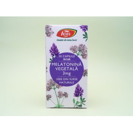 Melatonina vegetala 3 mg FARES (20 capsule)
