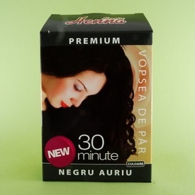 Vopsea de par Premium negru auriu SONIA HENNA (60 g)