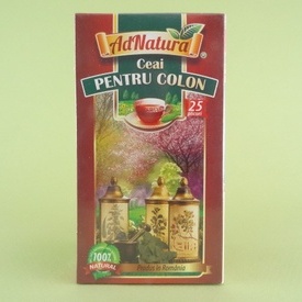 Ceai pentru colon  ADNATURA (25 de plicuri)