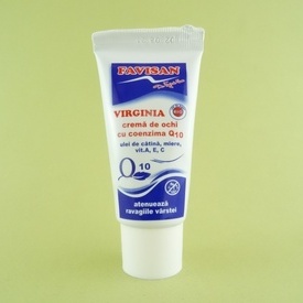 Crema de ochi cu coenzima Q10 bio FAVISAN (30 ml)