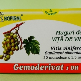 Muguri de vita de vie - gemoderivat HOFIGAL (30 de monodoze x 1,5 ml)