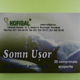 Somn Usor HOFIGAL (20 de comprimate)