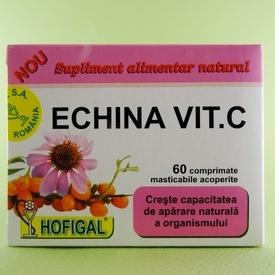 Echina Vit. C HOFIGAL (60 de comprimate masticabile)
