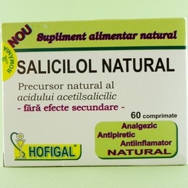 Salicilol natural HOFIGAL (60 de comprimate)