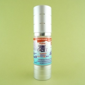 Crema pentru ochi cu eucerina, albastrele, vitamina C, vitamina E si 15 plante bio FAVISAN (30 ml)