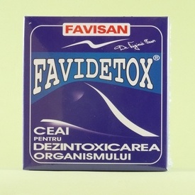FAVIDETOX Ceai pentru dezintoxicarea organismului  FAVISAN (50 g)