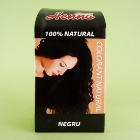 Vopsea de par negru SONIA HENNA (60 g)